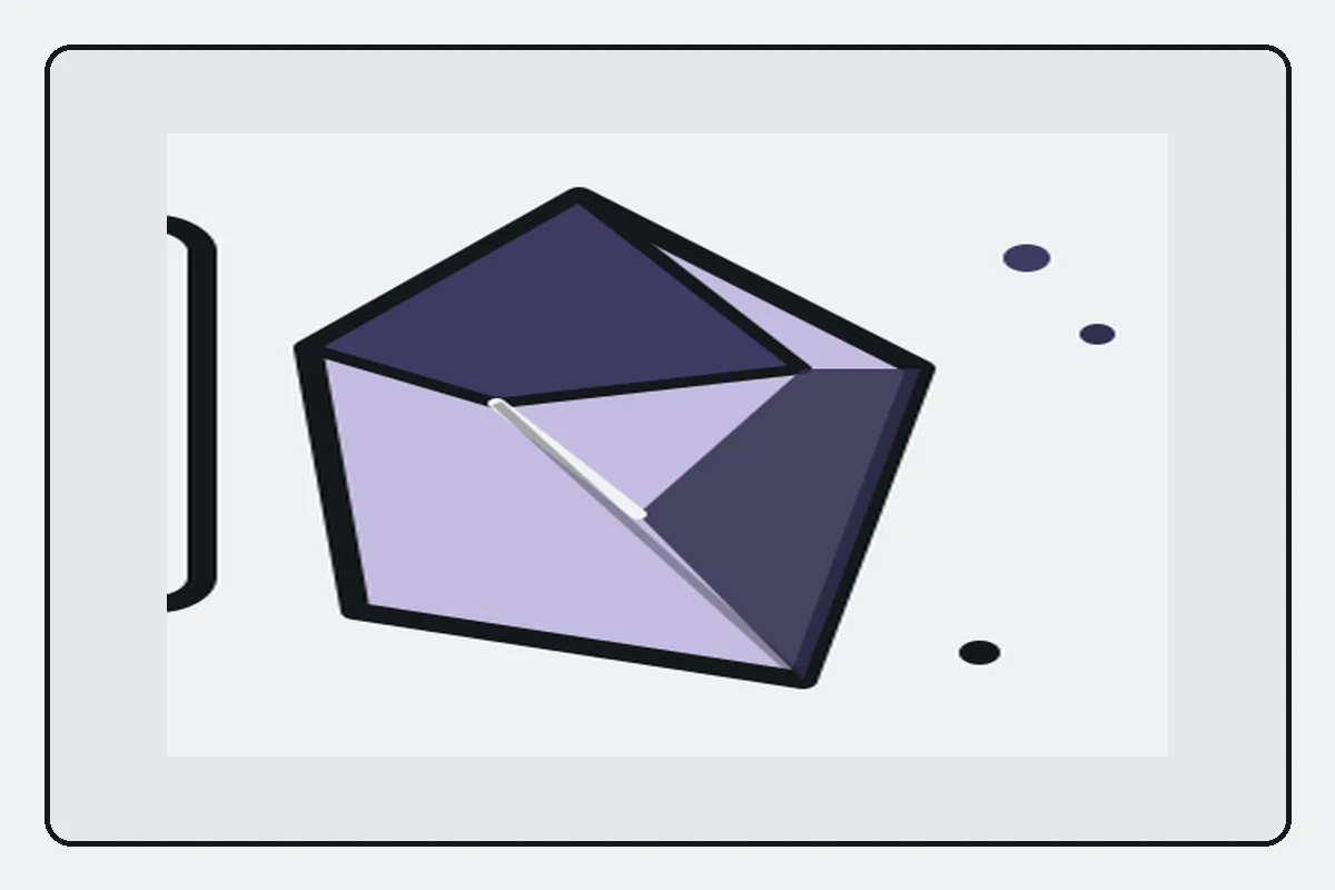 Close detail of the crystal shard used across this install guide.